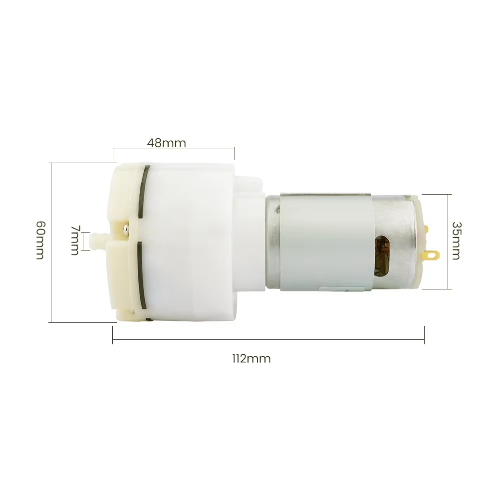 Micro pompe à vide DC 555 12v 24v