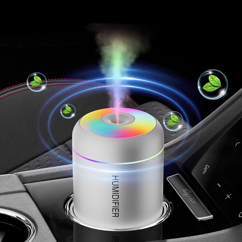 Mini humidificateur d'air électrique USB 180ML, diffuseur d'arôme, purificateur d'huile essentielle, brumisateur d'aromathérapie, lumières pour voiture, maison, chambre à coucher