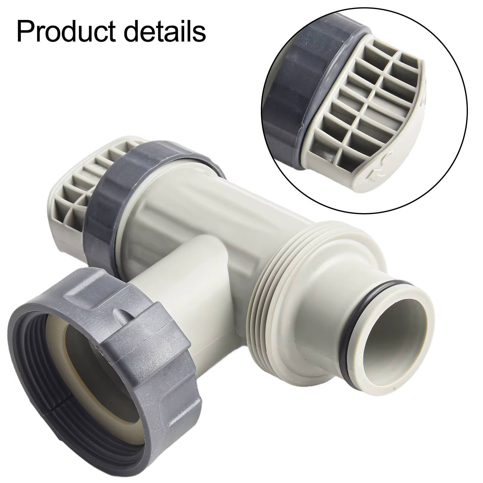 Valve à piston de piscine de remplacement en plastique