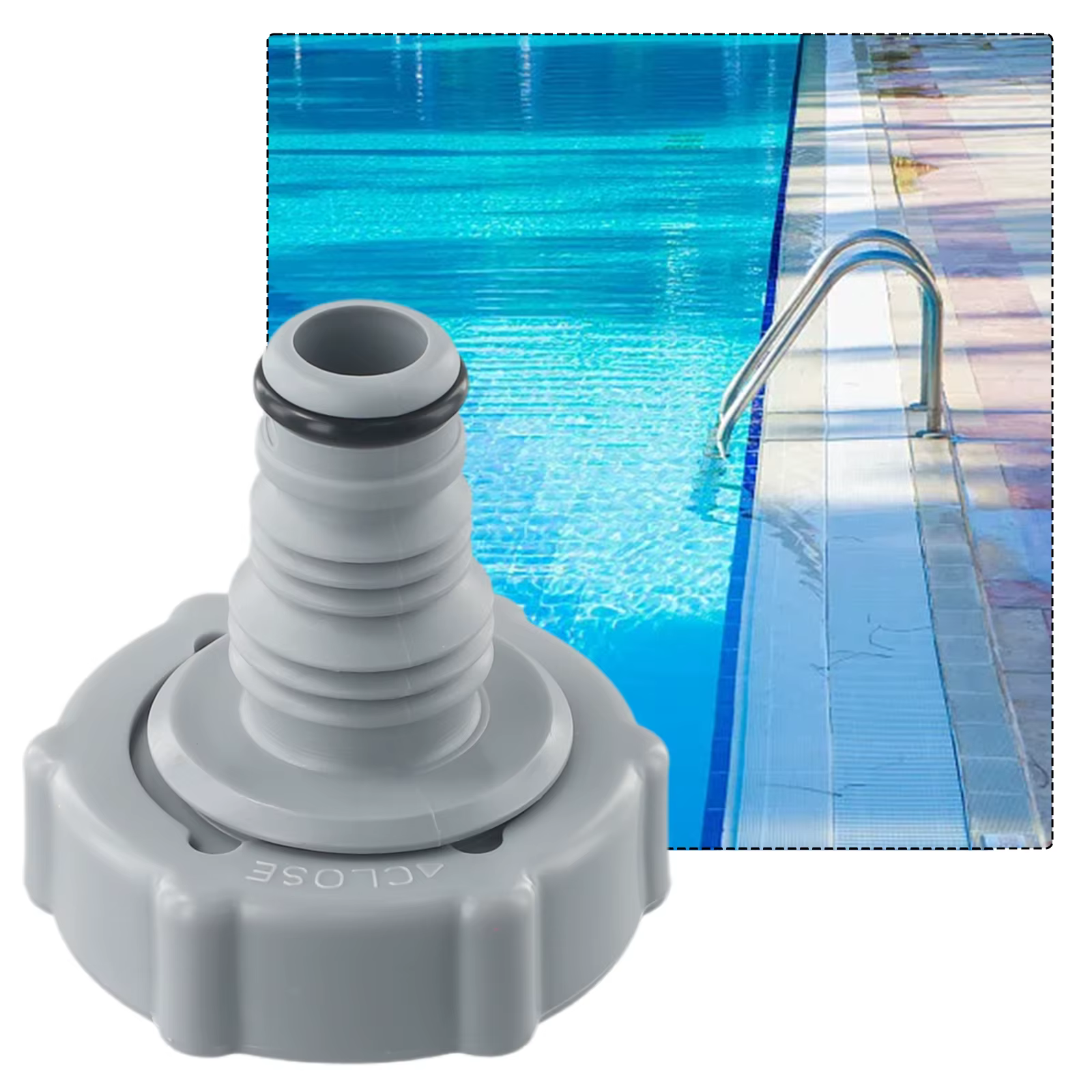 Valve de vidange de remplacement pour piscine