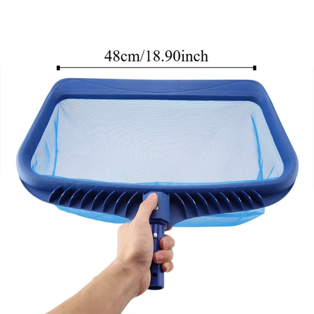 Filet d'écumoire de piscine de grande capacité