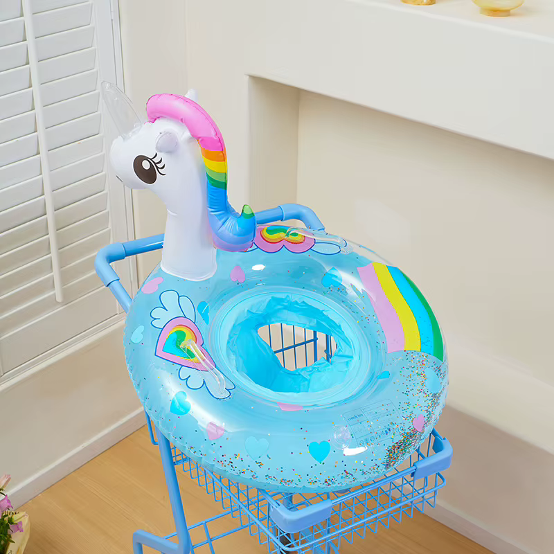 Bouée gonflable licorne pour piscine ﻿ Accessoire de piscine