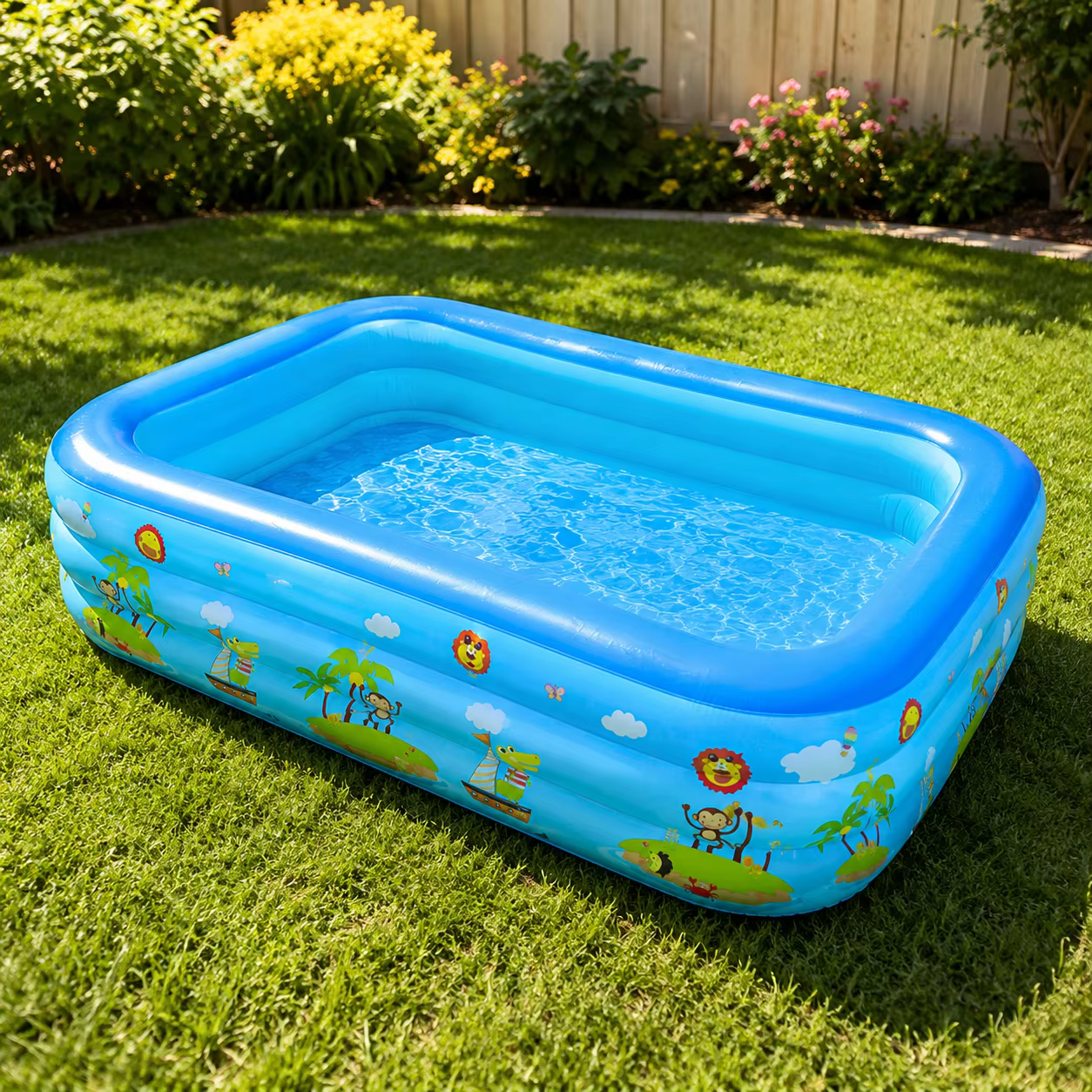 Piscine gonflable d'été pour l'extérieur