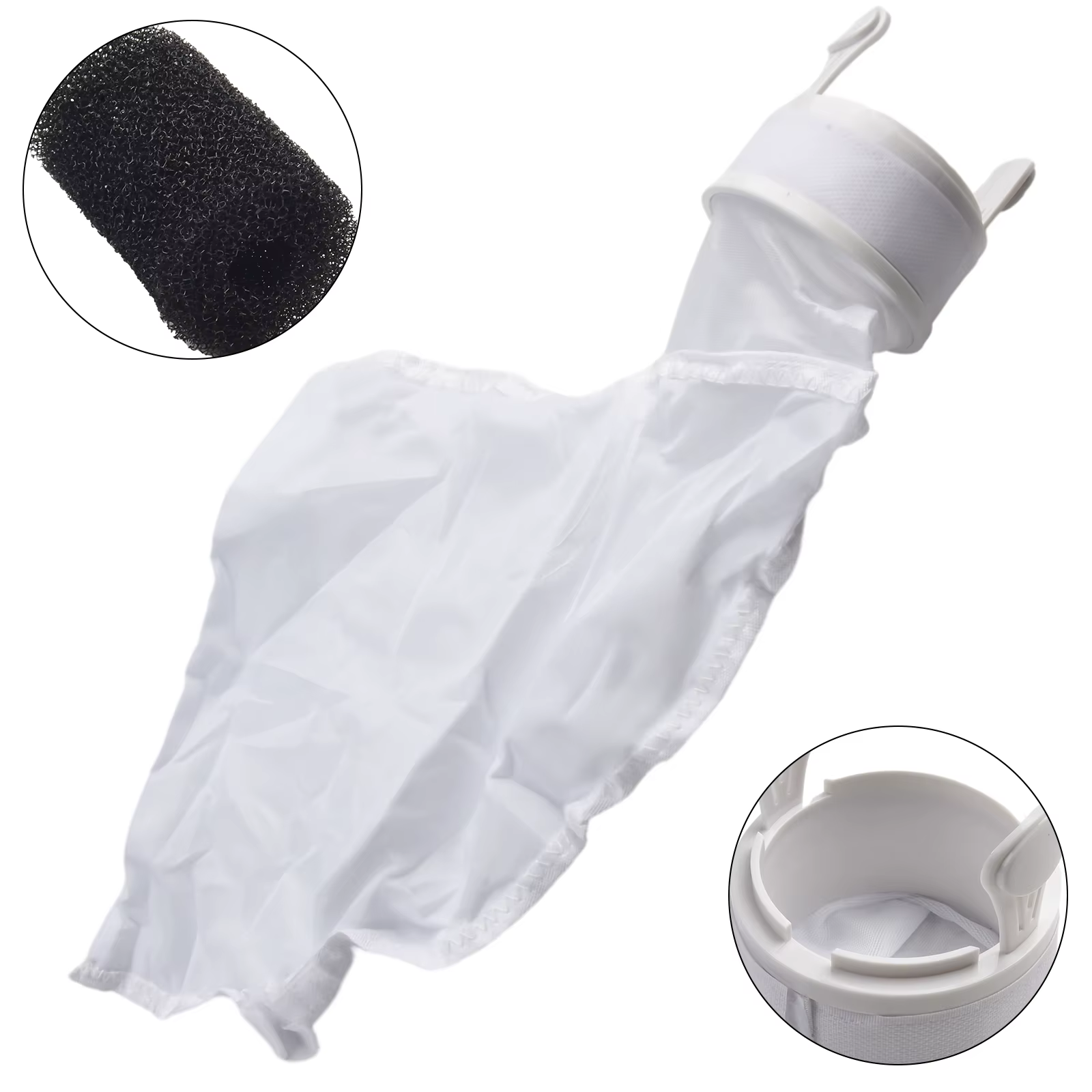 Sac en filet pour nettoyeur de piscine Polaris 280 avec éponge filtrante