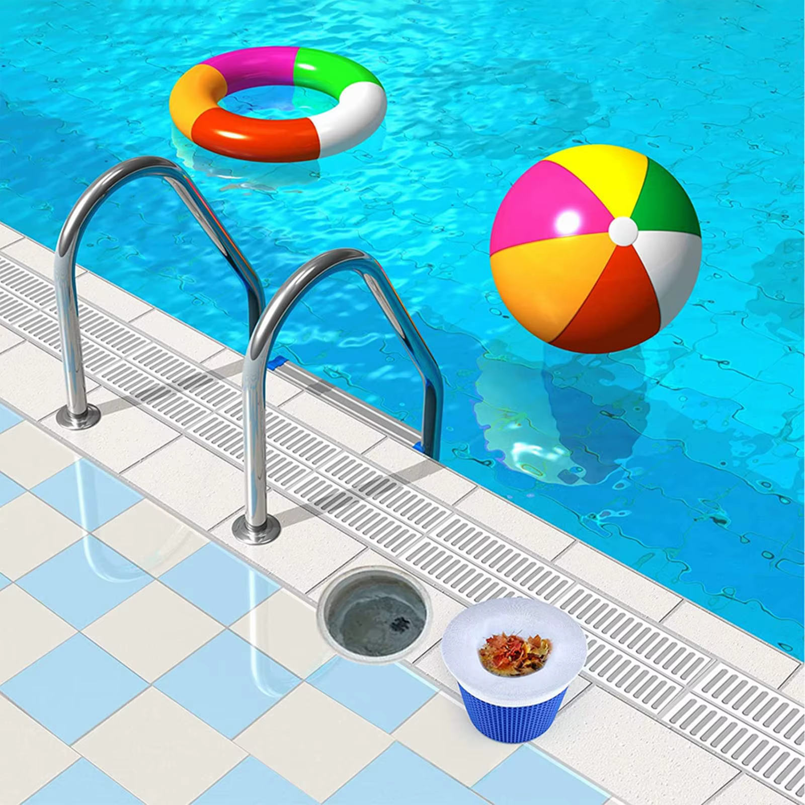 Filtre d'écumoire de piscine