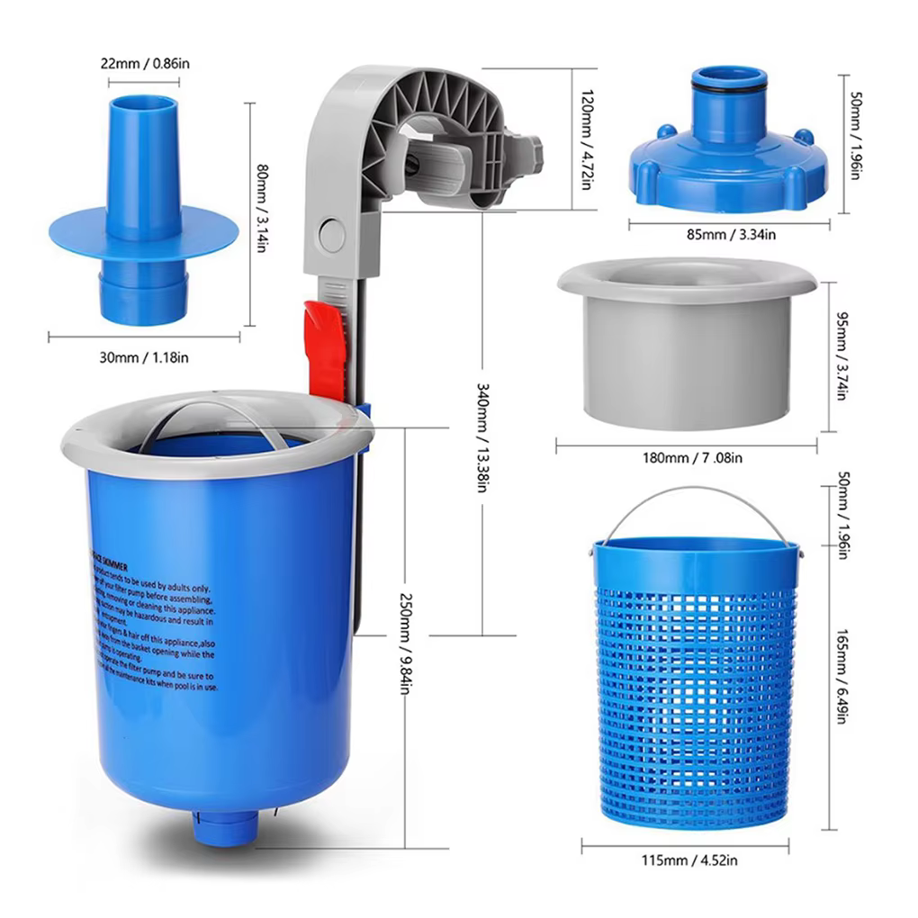 Écumoire de piscine, produit propre et étincelant