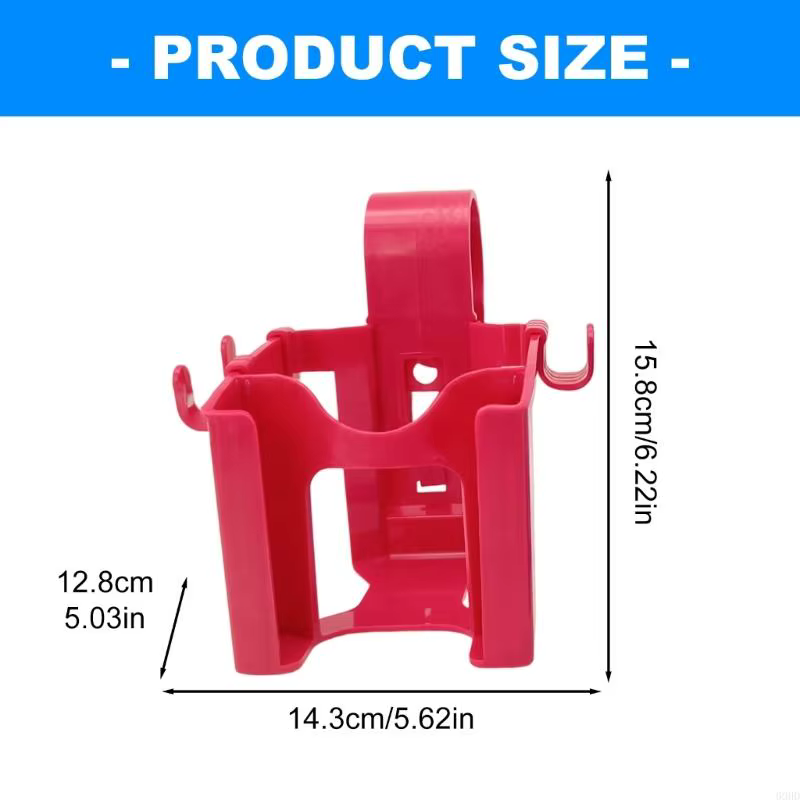 Ensemble plateaux à tasses piscine avec espace rangement conception suspendue en plastique 2 pièces