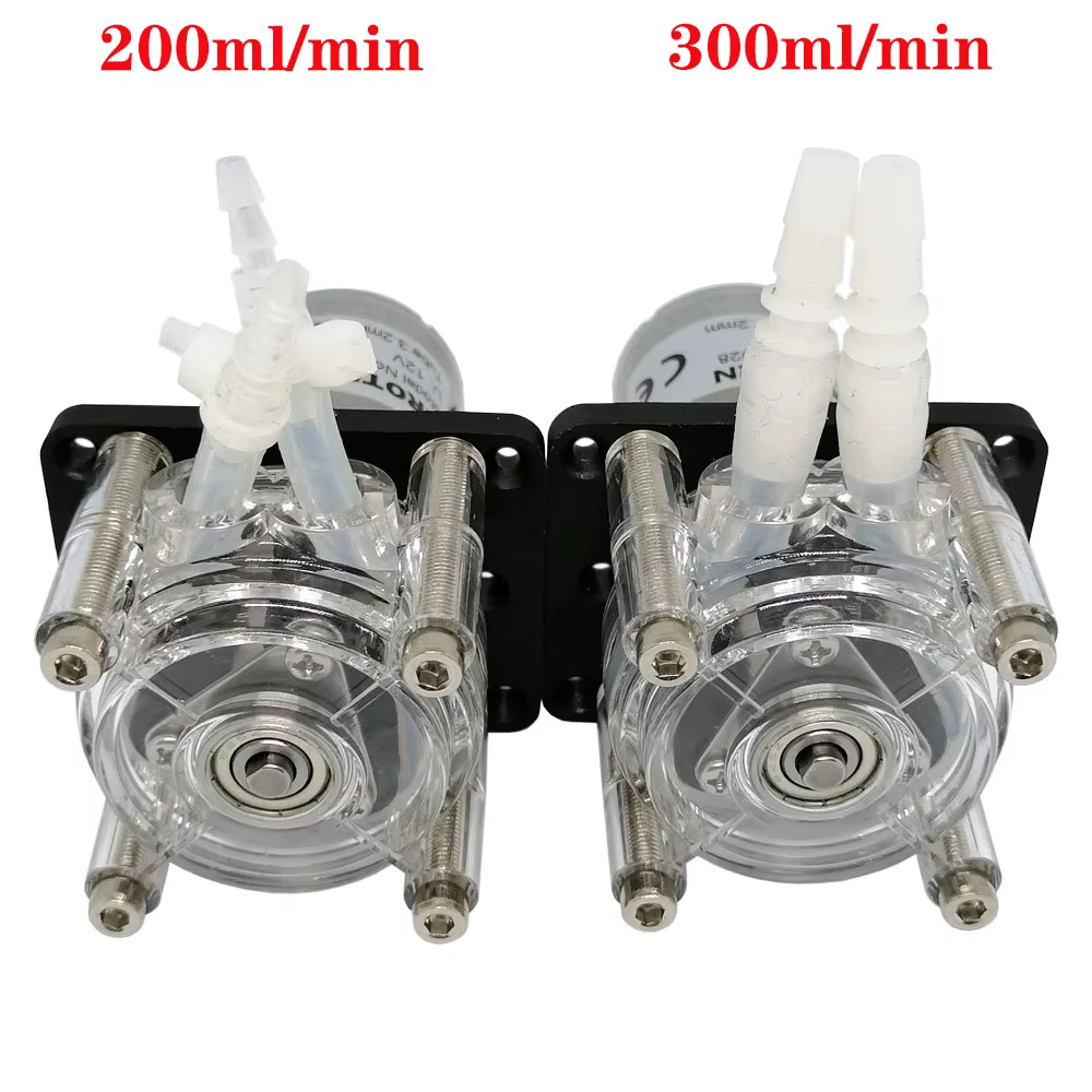 Pompe péristaltique pompage d'eau 200 ml/min 300 ml/min rotatif électrique