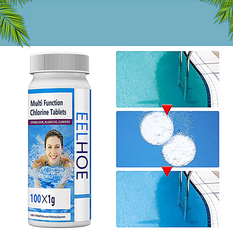 1 boîte de comprimés de nettoyage de piscine
