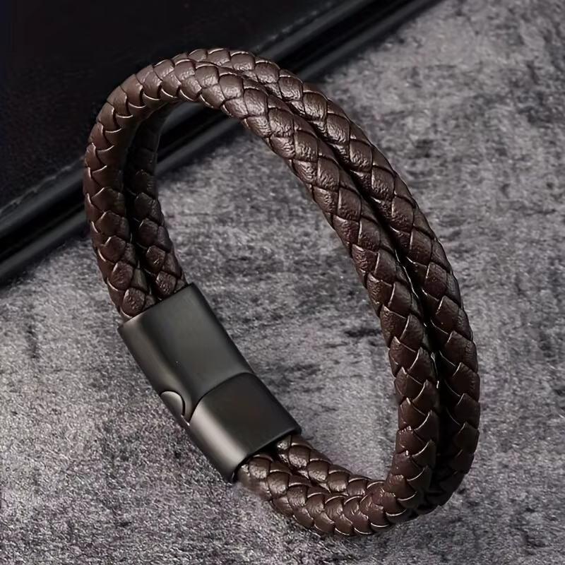Bracelets en acier inoxydable pour hommes, bijoux, ULtressée, chimleather