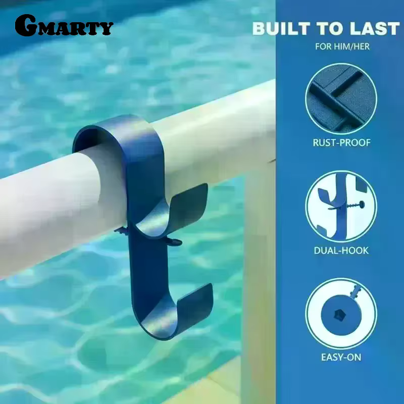 Support de poteau de piscine réglable pour piscines hors sol
