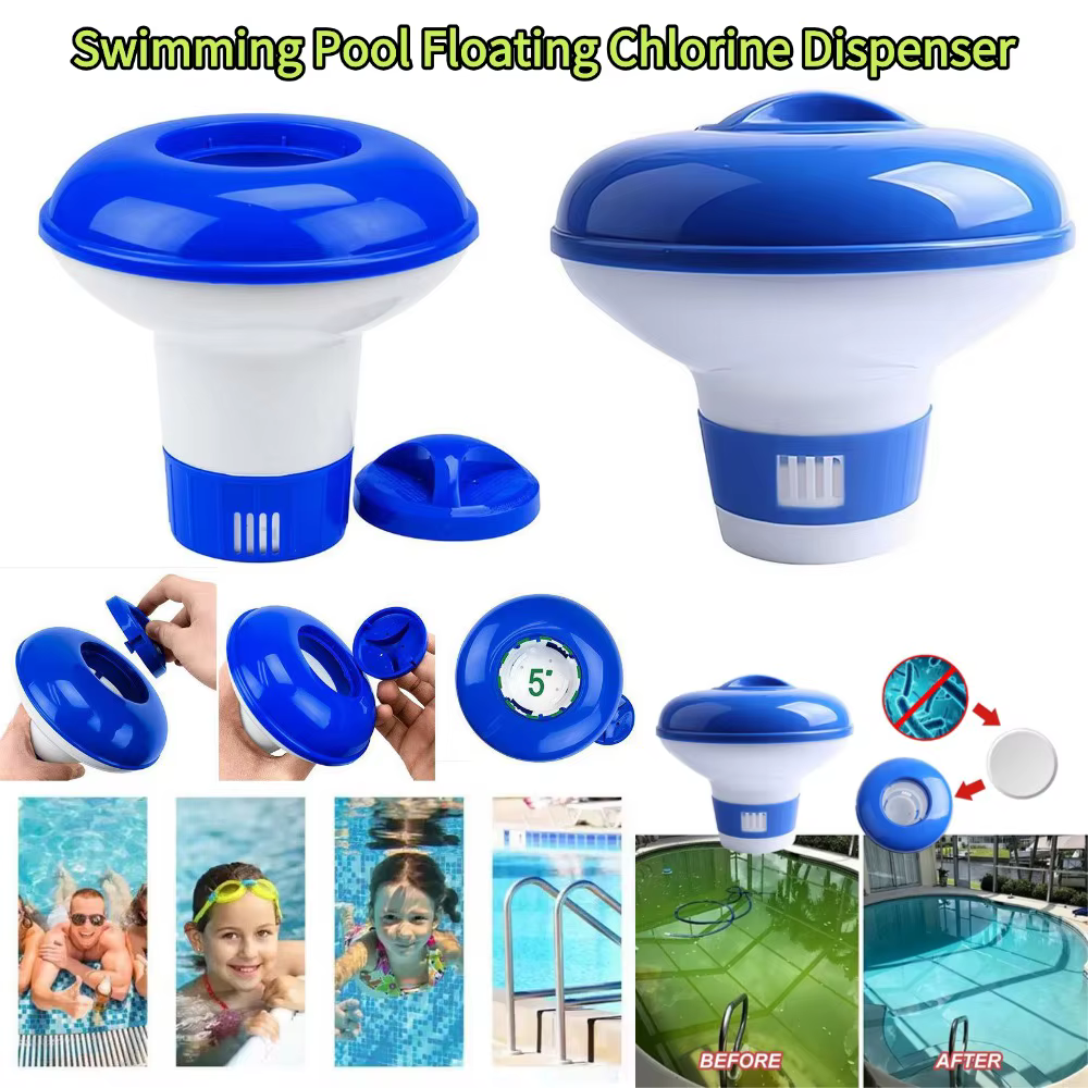 Flotteur distributeur automatique de produits chimiques pour piscine