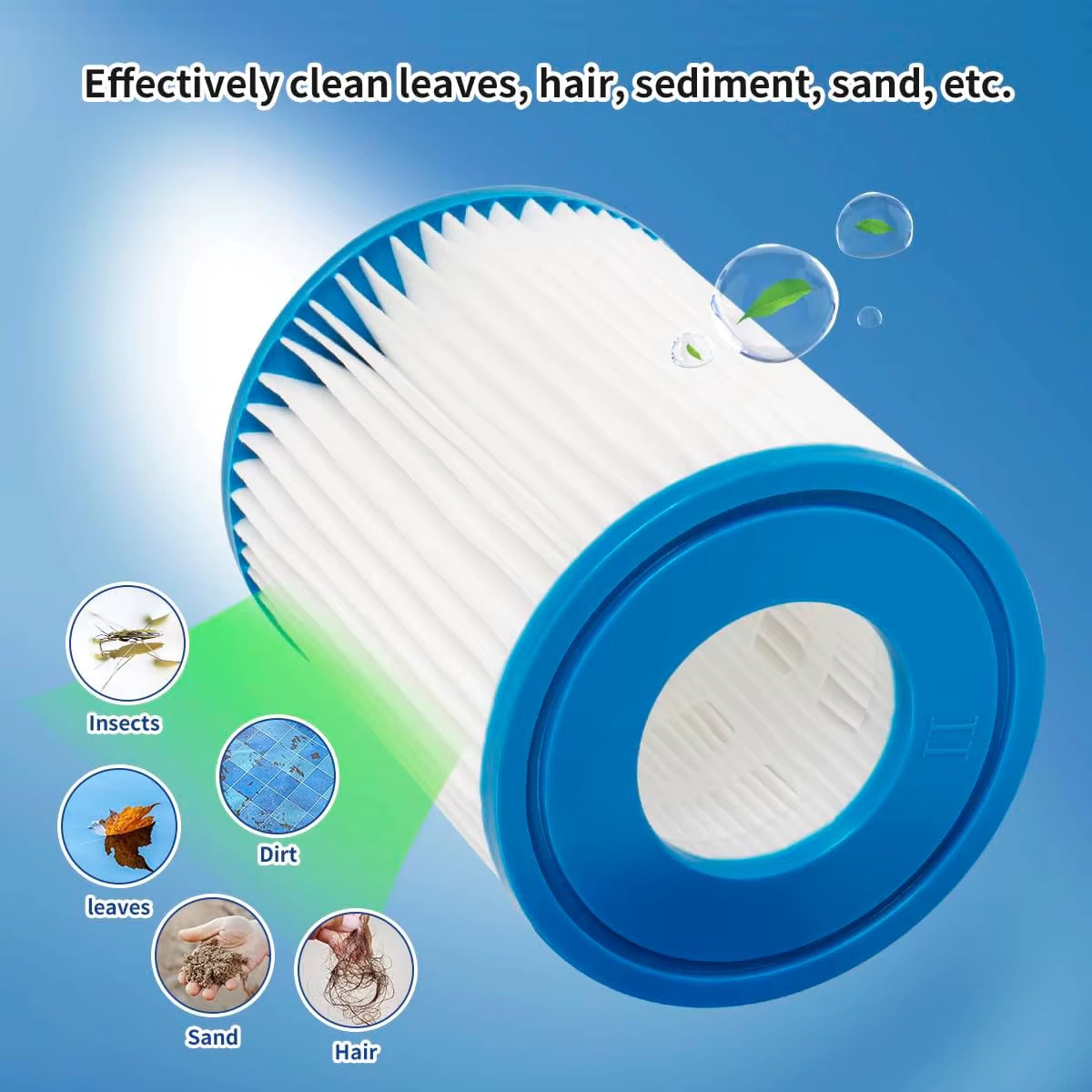Cartouches Filtrantes pour Bestway II 58383/58386/58094