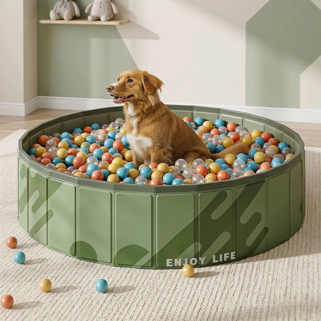 Piscine pliable portable 1 pièce