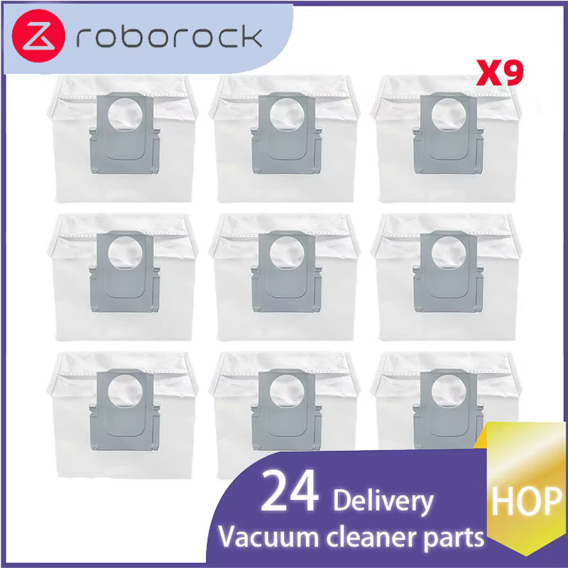 Roborock Q7 / Q7+ / Q7 Max+ Brosse à rouleau pour aspirateur robot, filtre Hepa, brosse latérale, chiffon de vadrouille