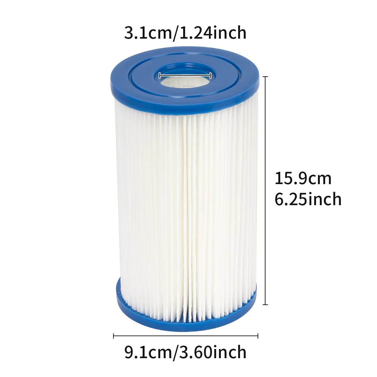Filtre S2 de haute qualité adapté au modèle de piscine Intex 29012E PureSpa