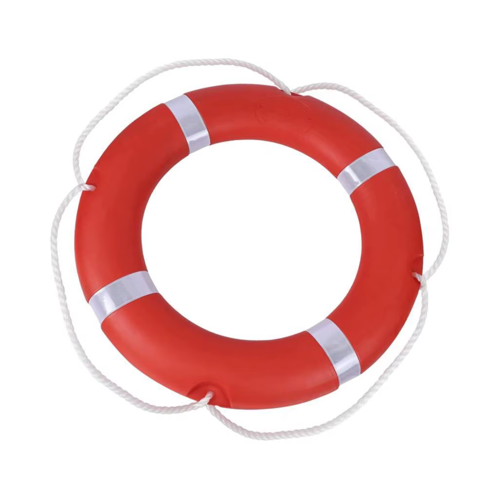 Anneau de lancer de sécurité pour bateau