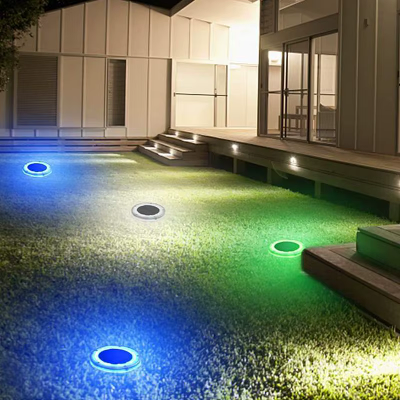 Lumière de piscine flottante solaire lampe