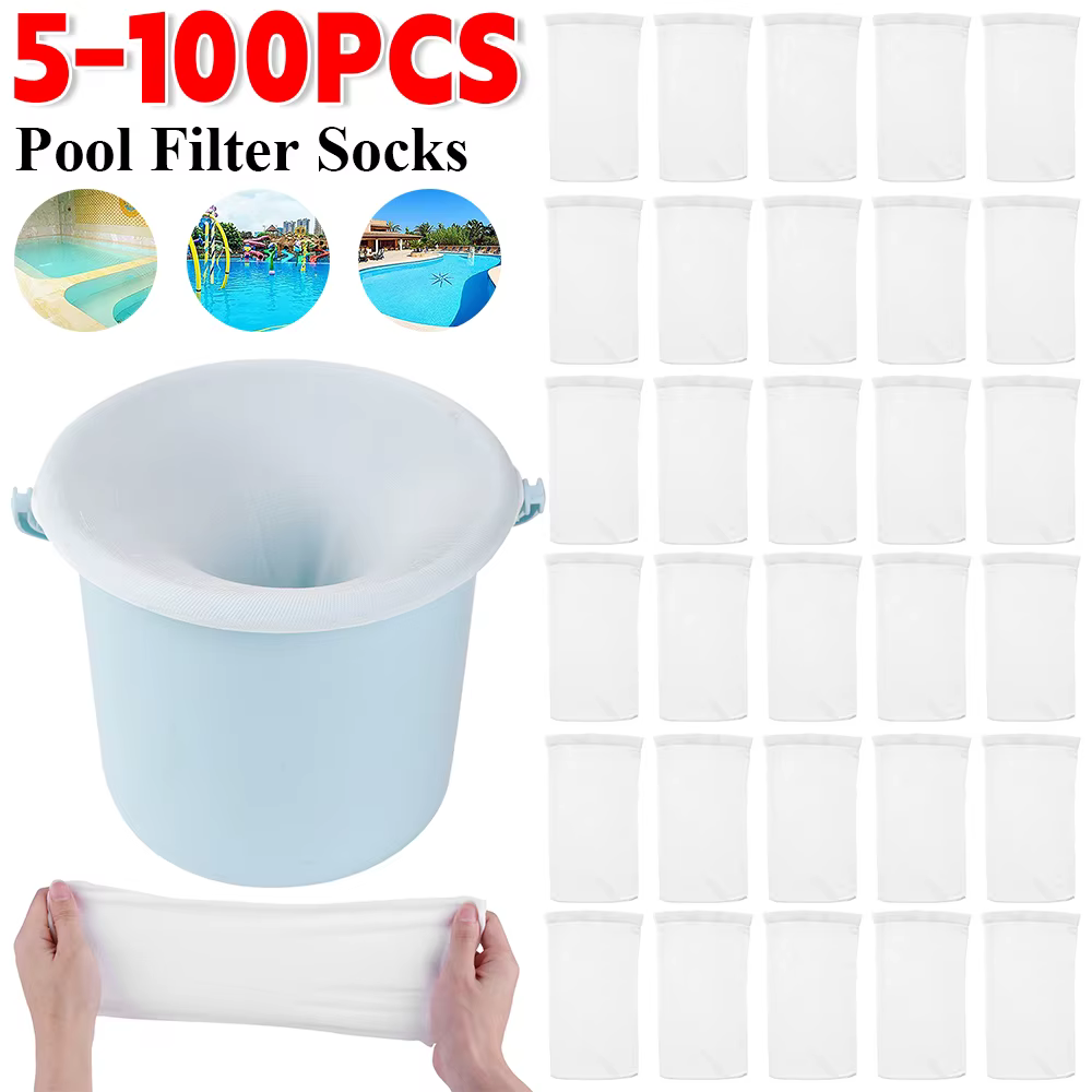 Chaussettes d'écumoire de piscine