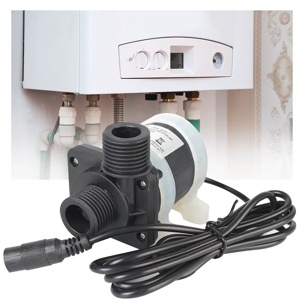 Chauffe-eau douche chauffage au sol pompe de surpression DC 12V 24V moteur solaire sans brosse