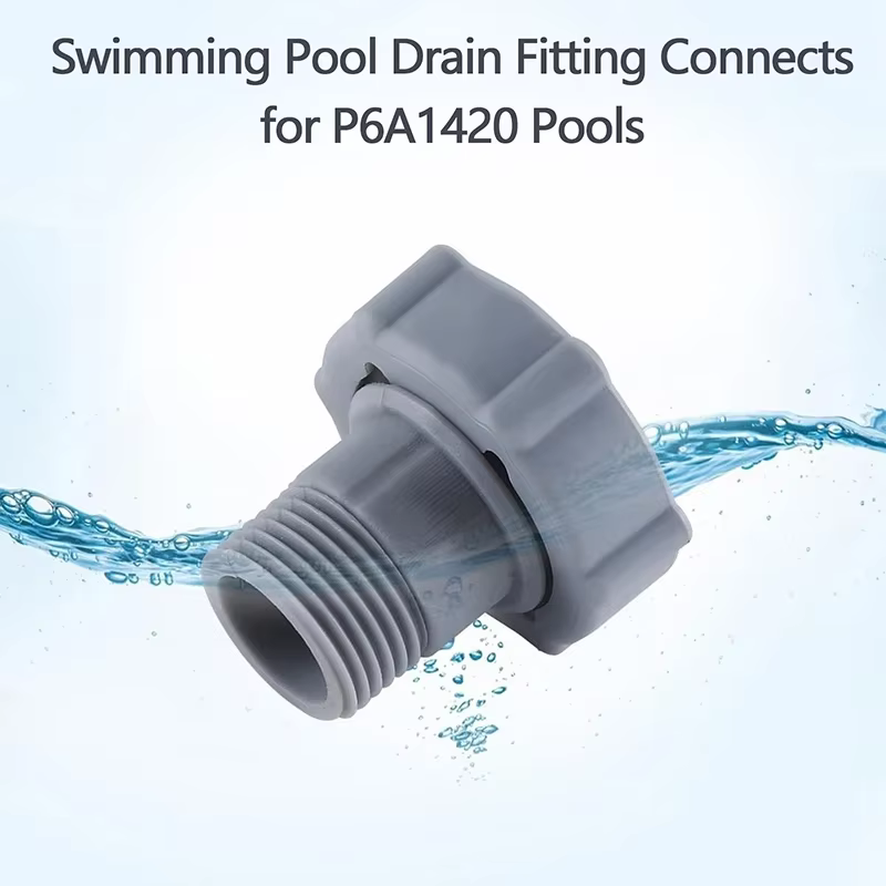 Connecteur de raccord de vidange de piscine pour piscines P6A1420