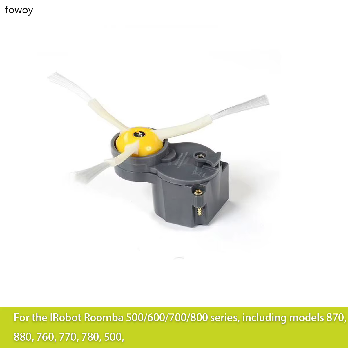 Un moteur de brosse latérale bleu/gris pour les séries IRobot Roomba 500/600/700/800, y compris les modèles 870, 880, 760, 770, 780, 500