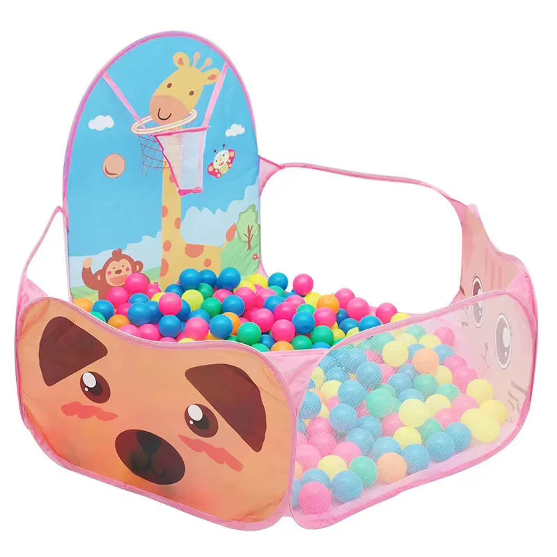 Piscine de bain extérieure portable pour enfants (120 cm) - Baignoire de jeu d'eau pour bébé