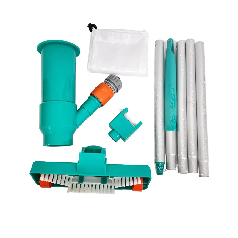Aspirateur à jet subaquatique pour piscine avec brosse