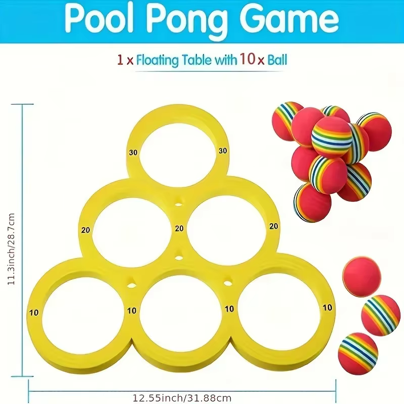 Jouet de jeu de piscine flottant pour Sports aquatiques amusants