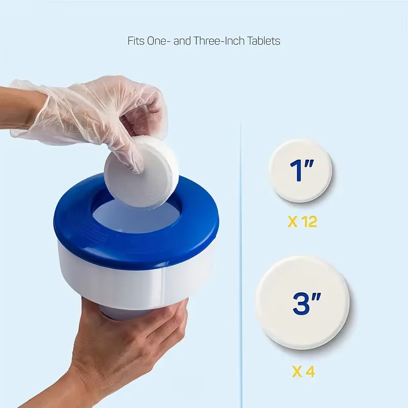 Distributeur flottant pour piscine