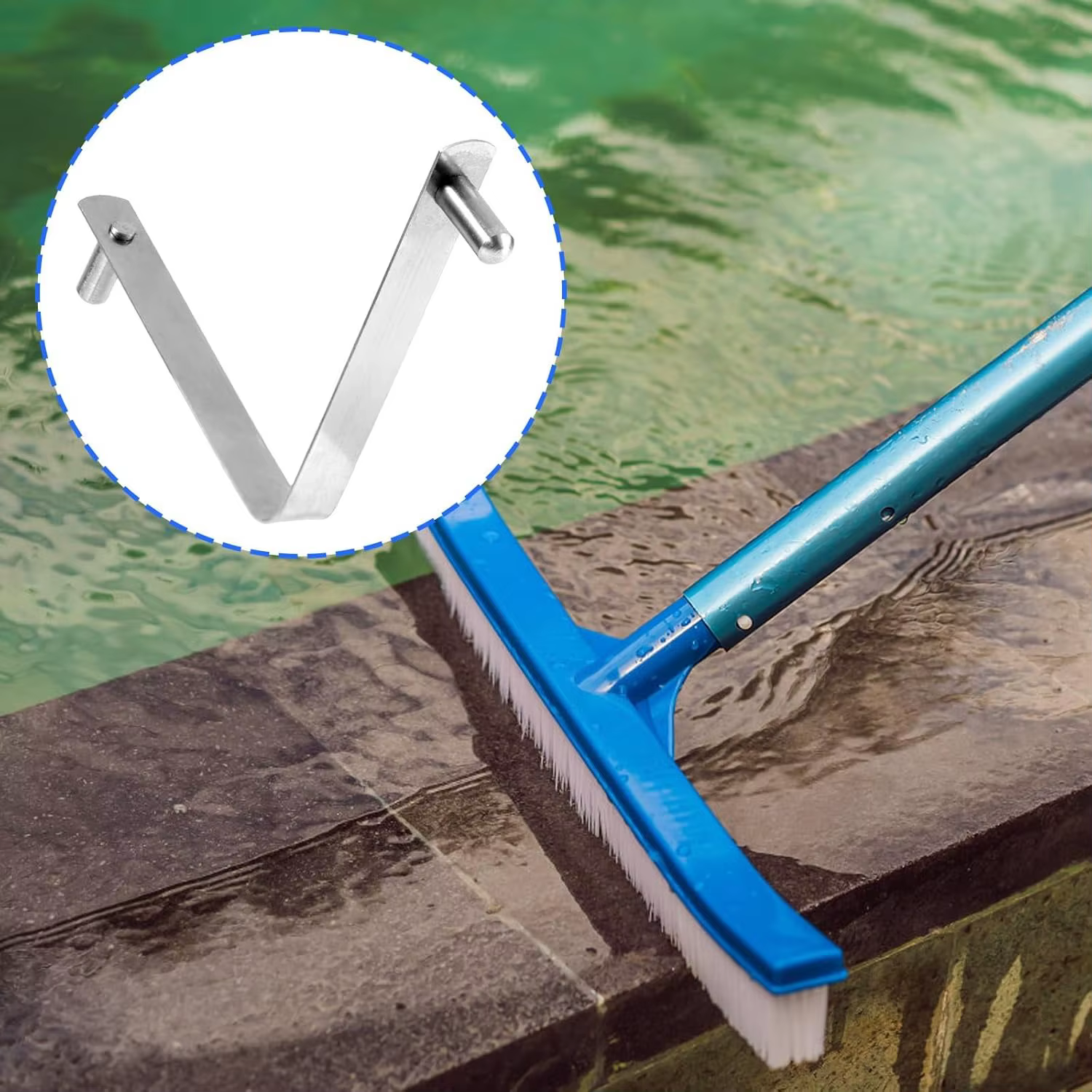 Clips pour poteaux de piscine