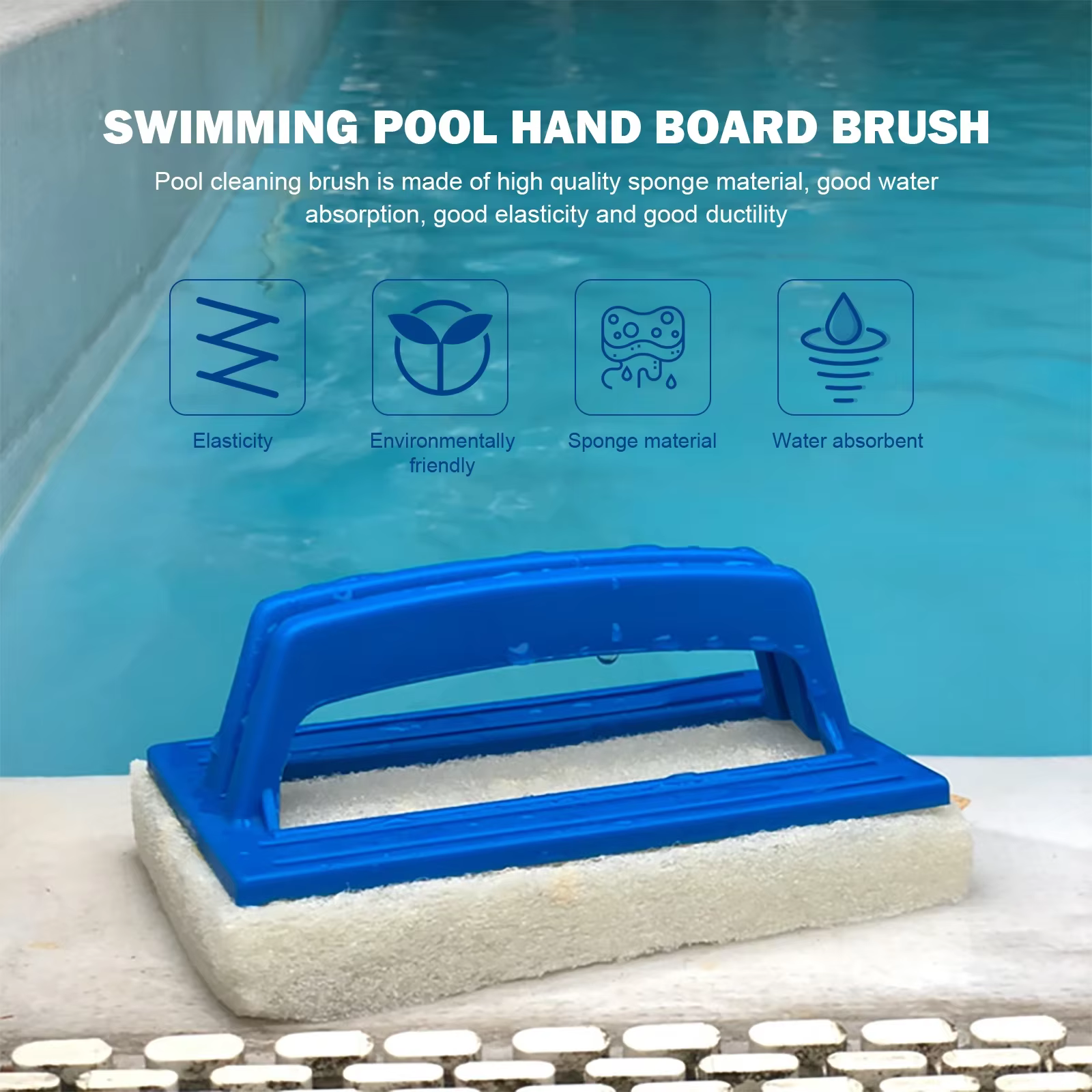 Brosse de nettoyage pour piscine