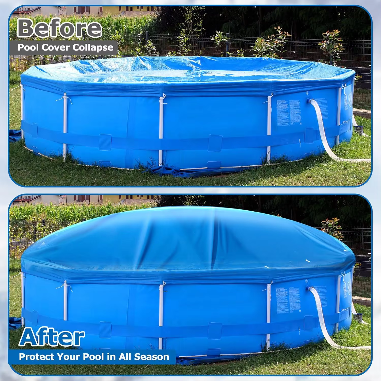 Kit de coussin d'air multifonctionnel pour piscine d'hiver
