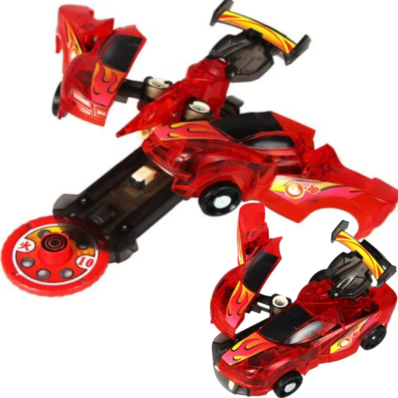 Screechers-Transformation de la violence sauvage, figurine d'anime, robot, déformation en rafale, voiture, puce de capture de la bête, jouet pour enfants, cadeau pour garçon