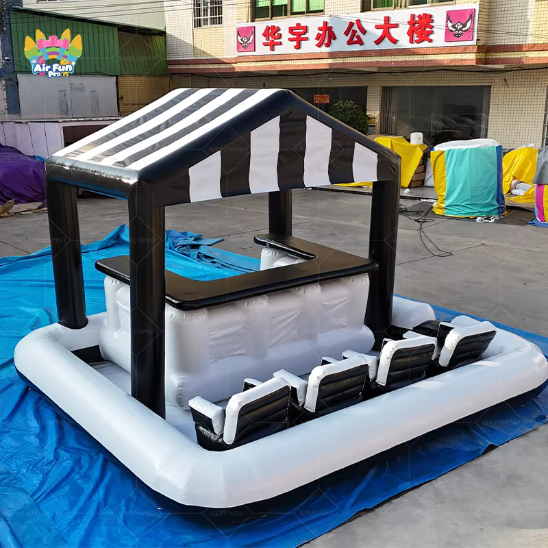 Piscine gonflable flottante pour fête en plein air