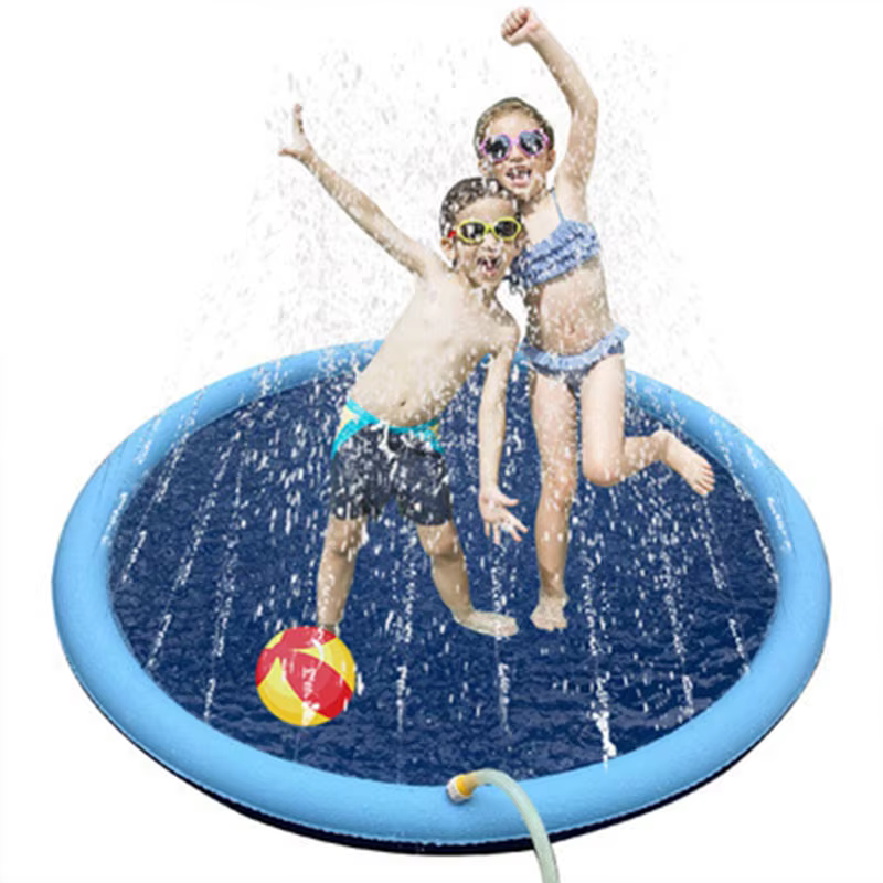 Piscine gonflable pour animaux de compagnie d'été