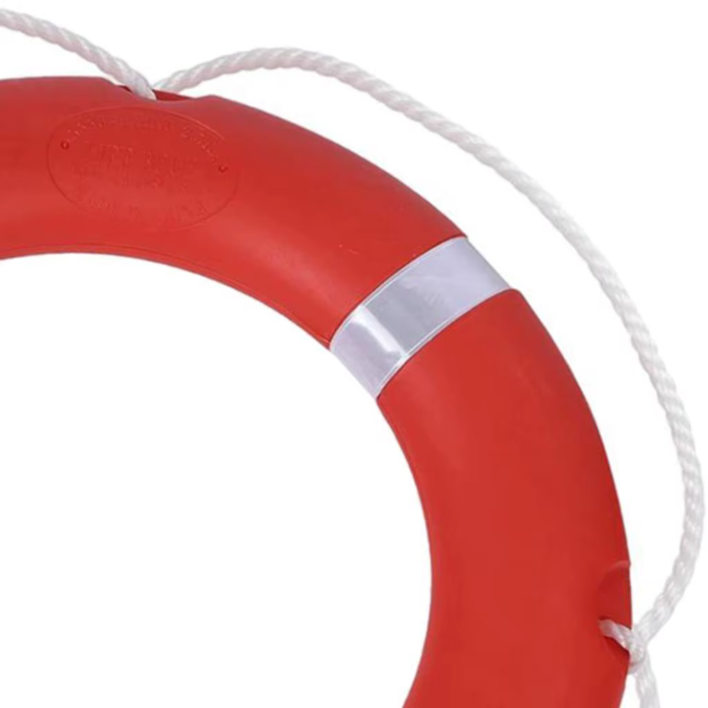 Anneau de lancer de sécurité pour bateau