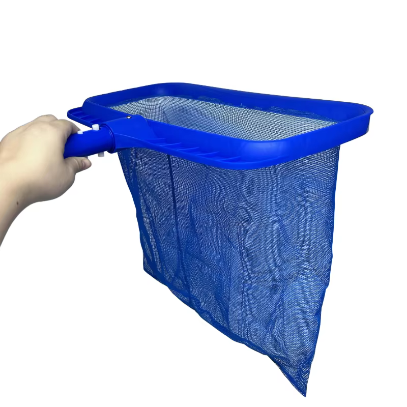 Râteau à feuilles de piscine professionnel-sac profond de grande capacité cadre épaissi filet d'écumoire de