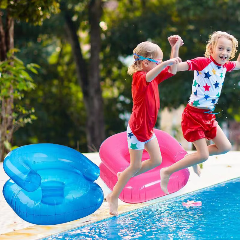 Chaises longues de piscine en PVC