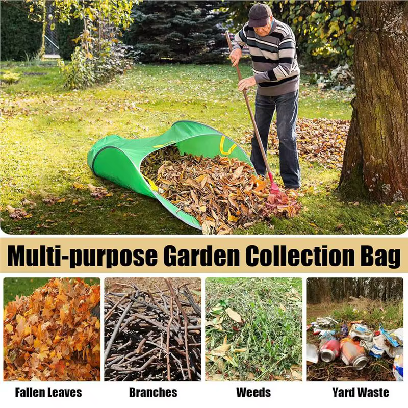 Outils de ramassage de feuilles pliables A69e