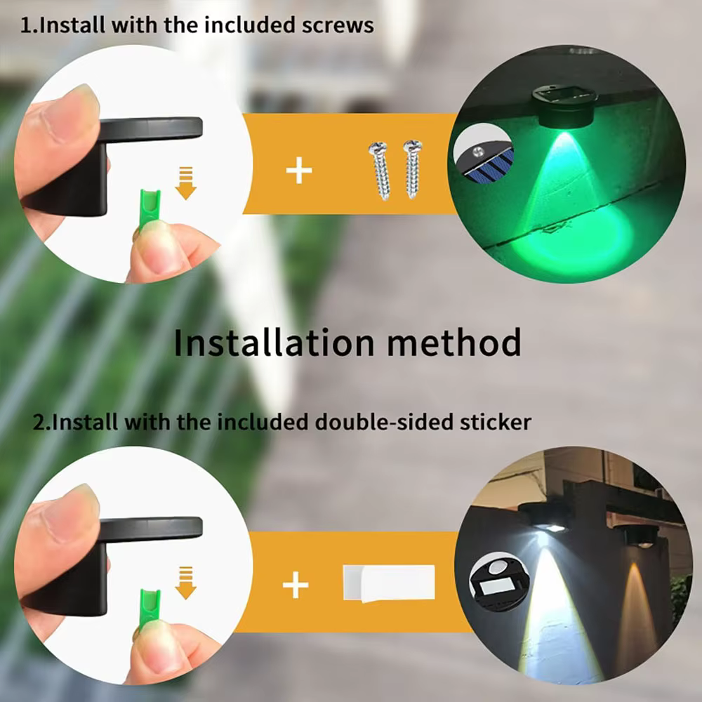 Lumières latérales de piscine à énergie solaire colorées pour piscines creusées lumière décorative extérieure étanche pour Patio de jardin