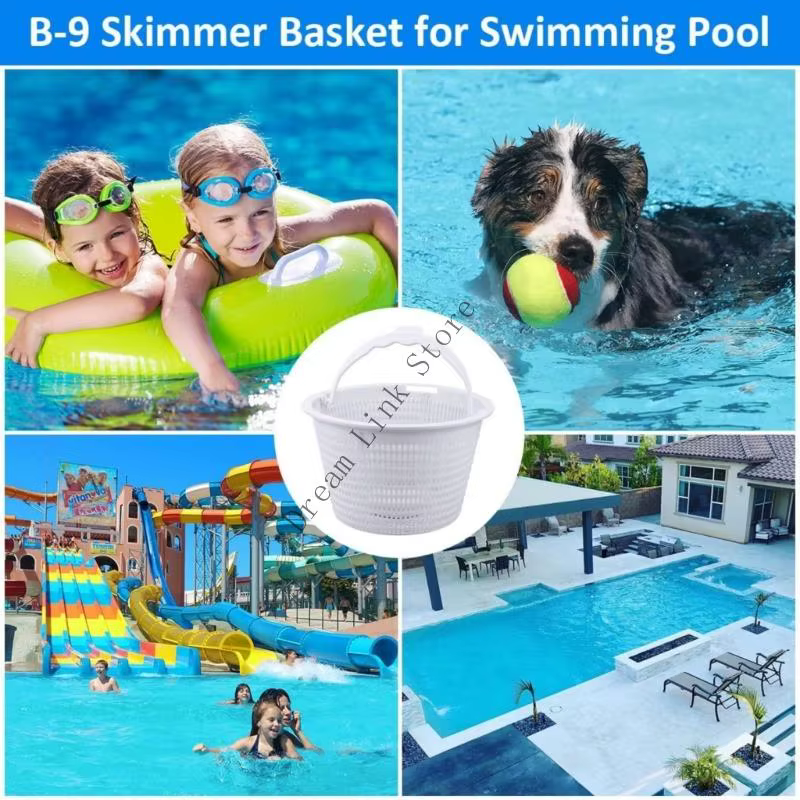 Q1FD Panier piscine surdimensionné Remplacement collection débris améliorée adaptée à plusieurs modèles d'écumage