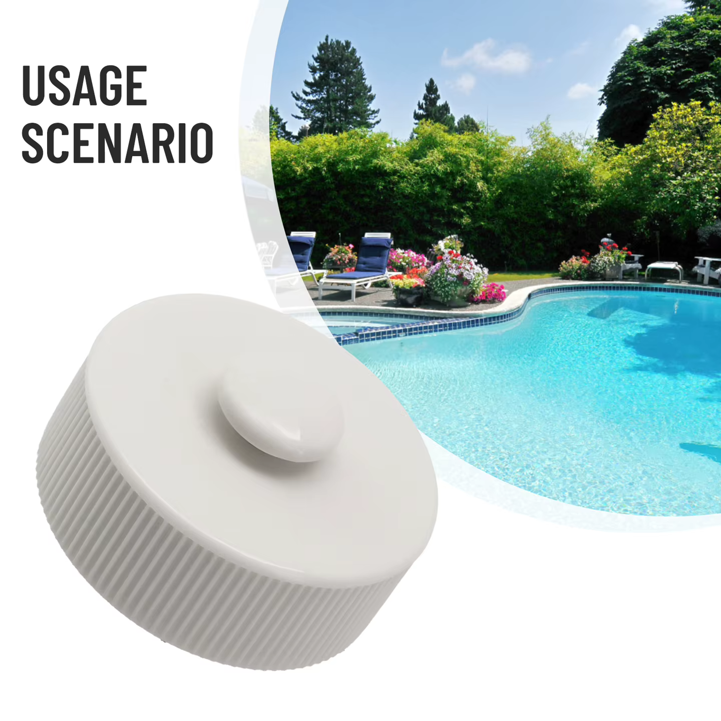 Bouchon à vis In-tex de remplacement pour piscines 42
