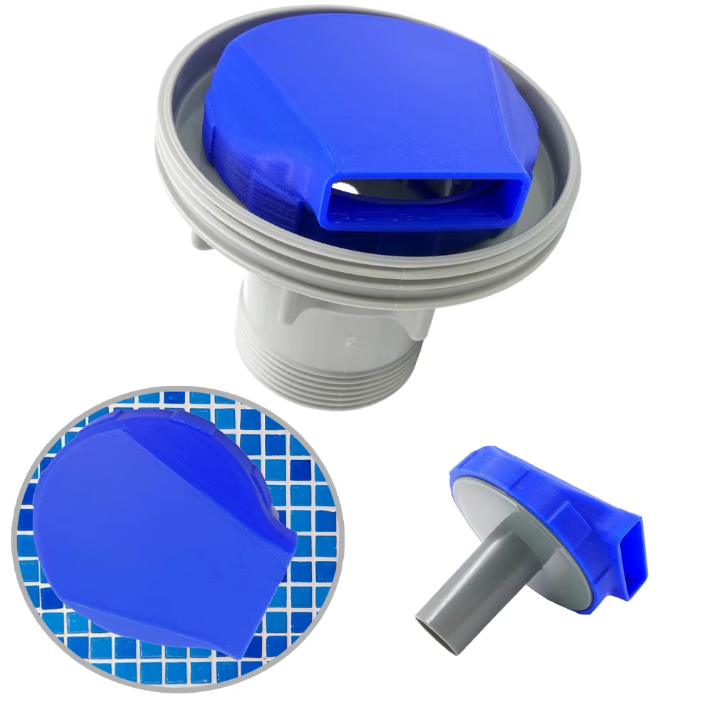 1 pièce 360 ° Buse de remplacement de sortie de piscine rotative