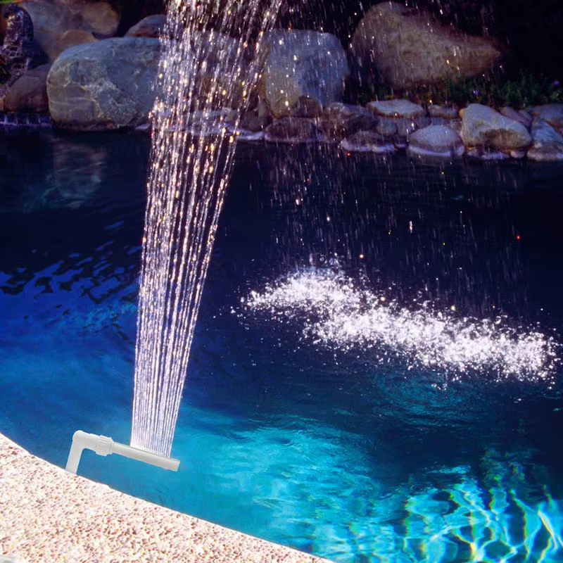 Fontaine de piscine pour piscines enterrées