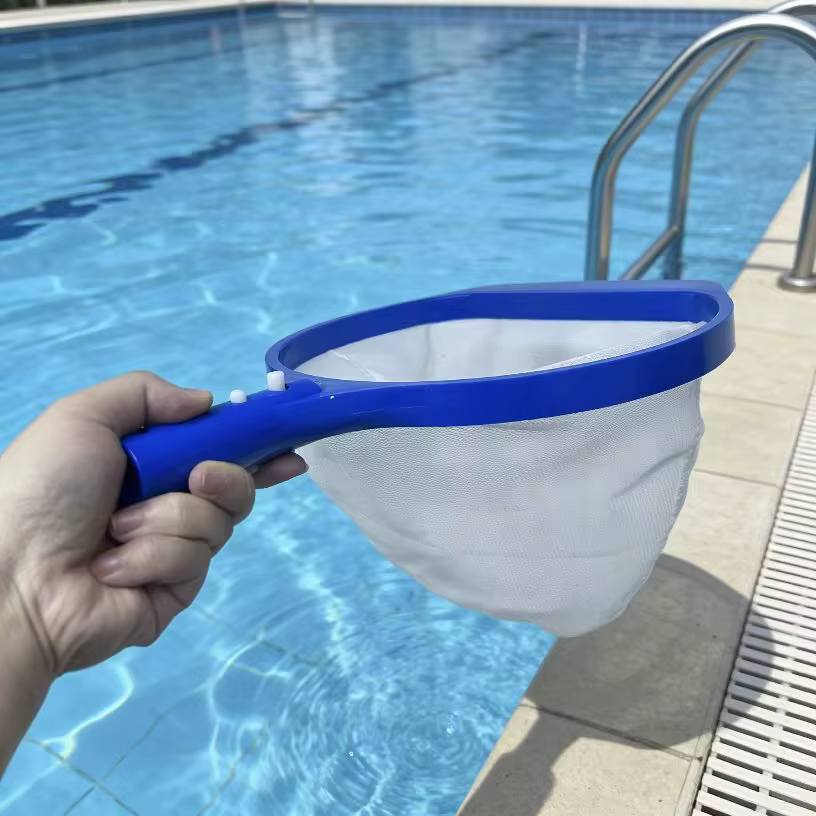 Filet d'écumoire de feuilles de nettoyage de piscine de maille de récupération de débris