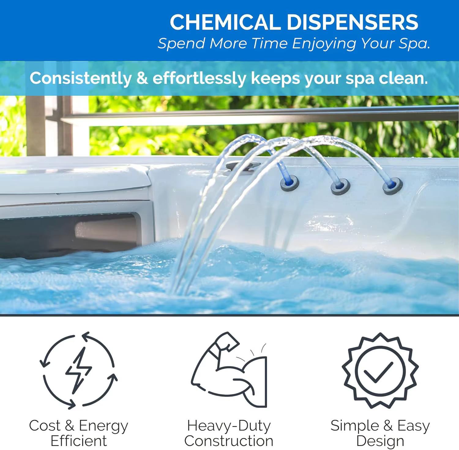Distributeur flottant de chlore et de brome pour piscine