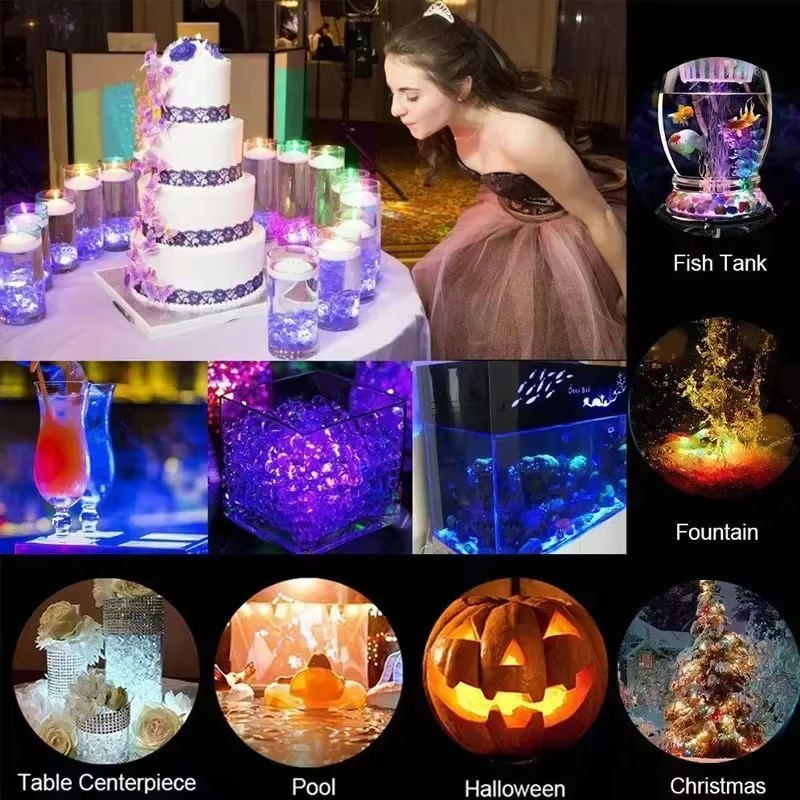 Lampes RGB intelligentes pour piscine