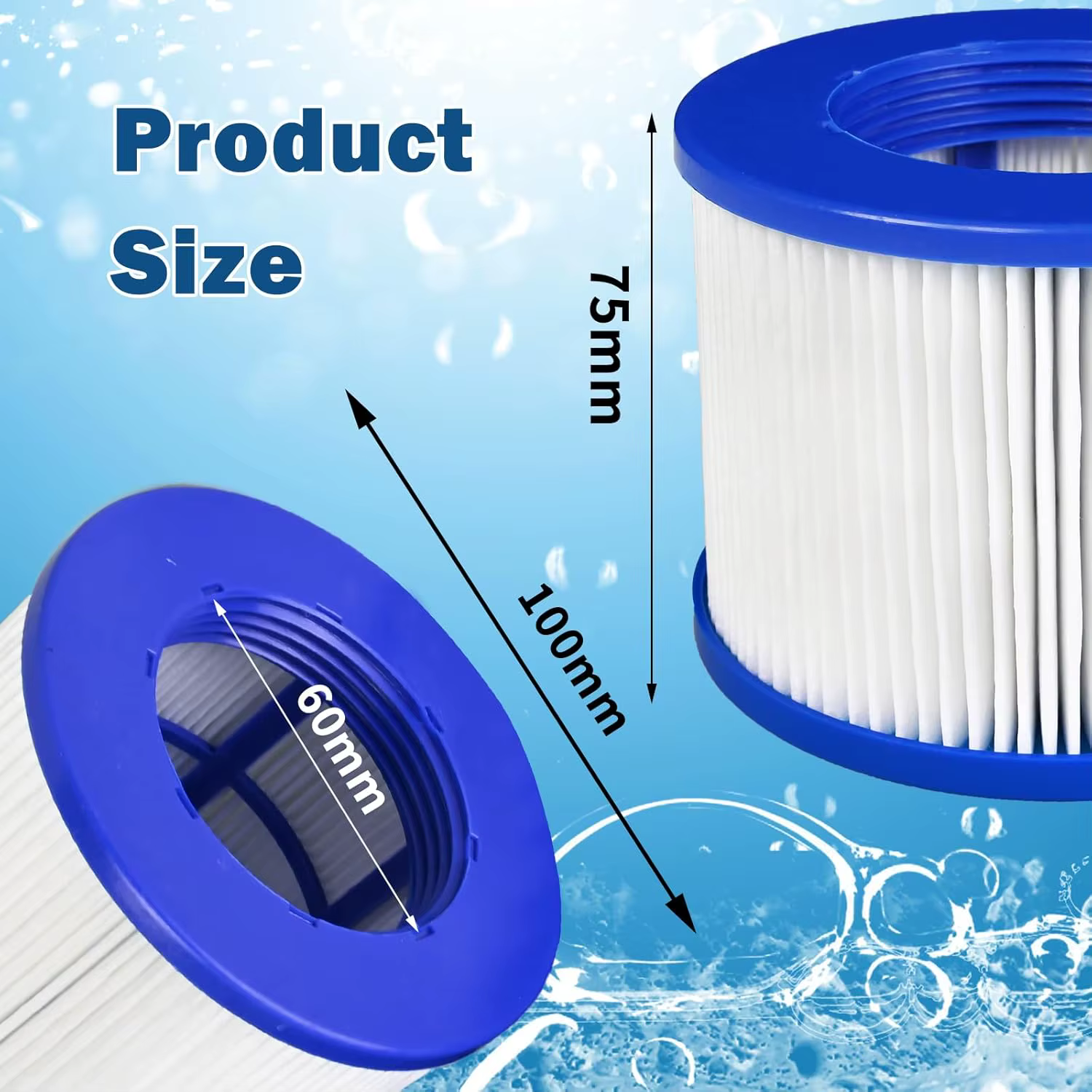 Filtres de piscine à cartouche pour Clever Spa