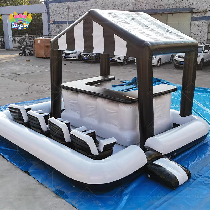 Piscine gonflable flottante pour fête en plein air